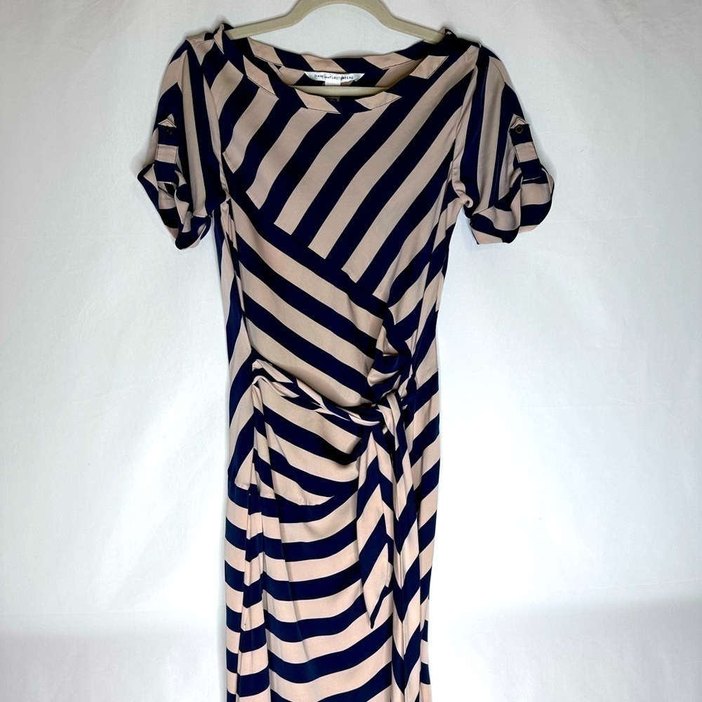 Diane von Furstenburg Striped Leron Dress